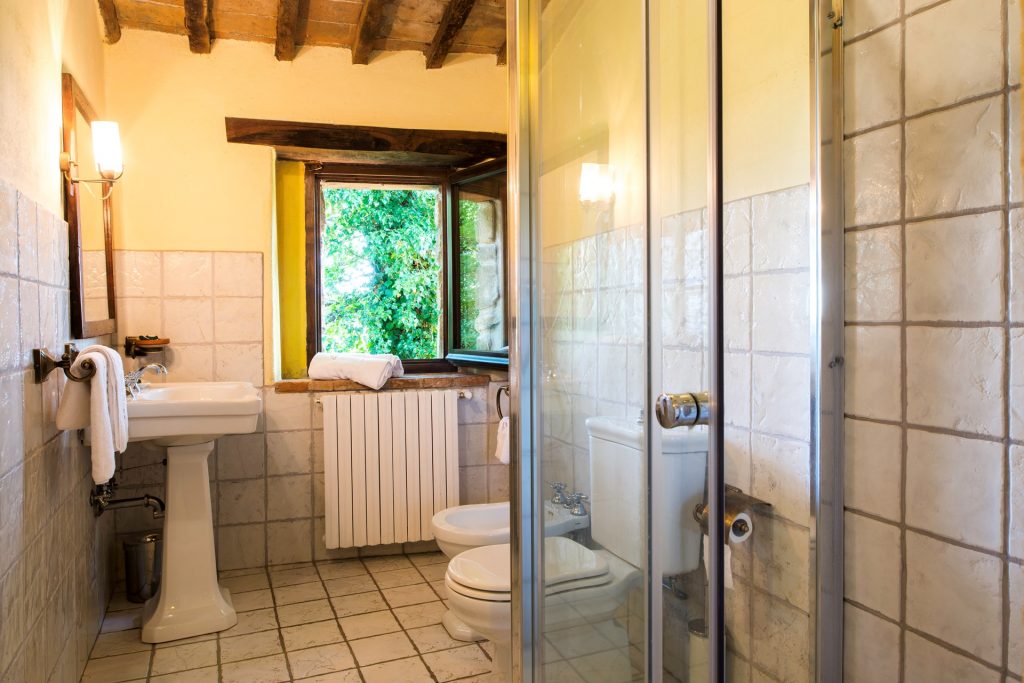 True Umbria Castle Rental Castello Del Falco Bathroom 02 True Umbria Castle Rental Castello Del Falco Bathroom 02