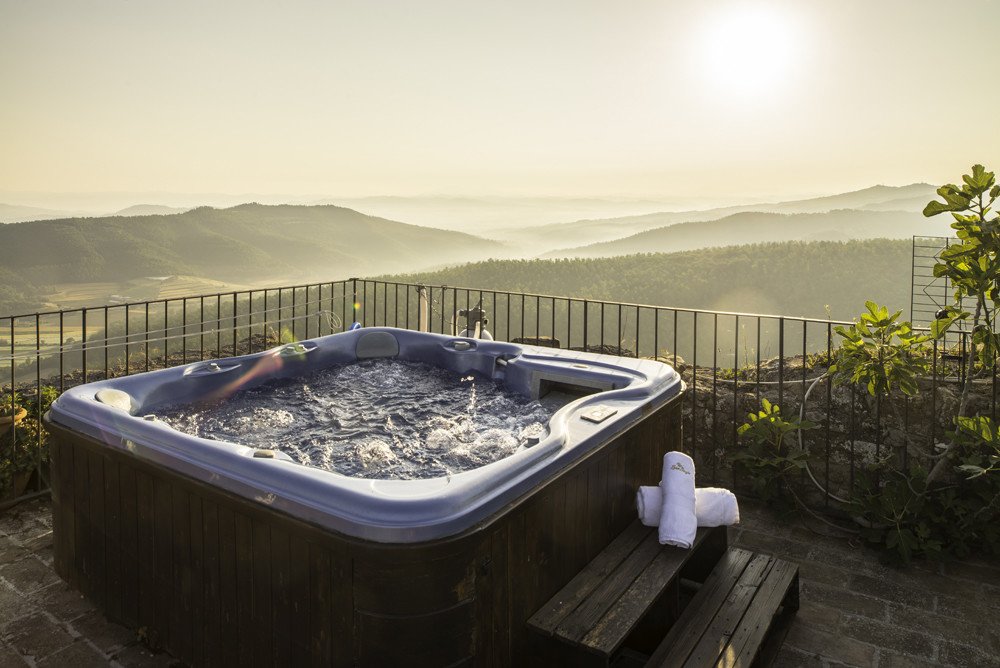 True Umbria Castle Rental Castello Del Falco Jacuzzi True Umbria Castle Rental Castello Del Falco Jacuzzi