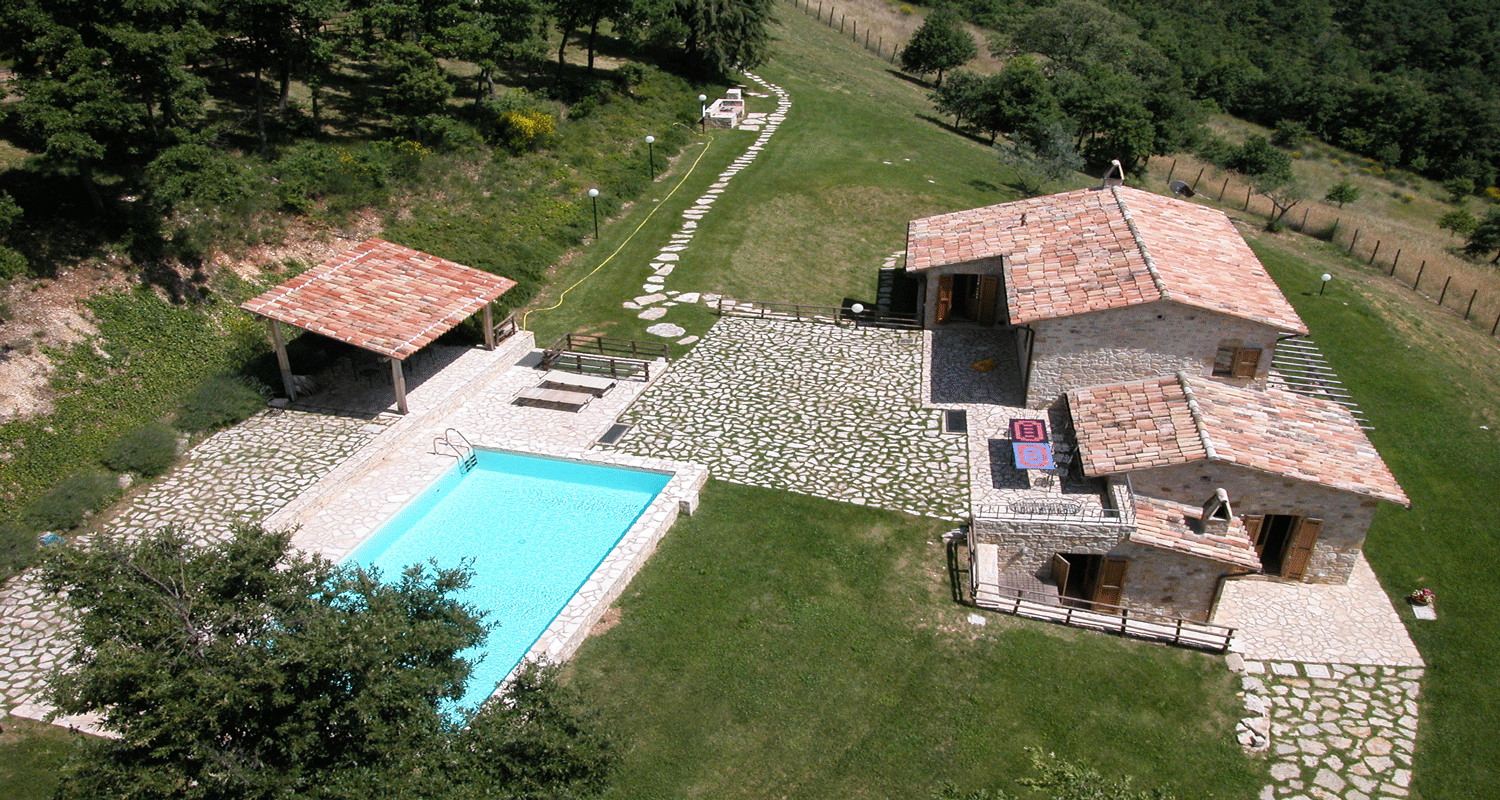 True Umbria Villa Cipresso Aerial 02 True Umbria Villa Cipresso Aerial 02