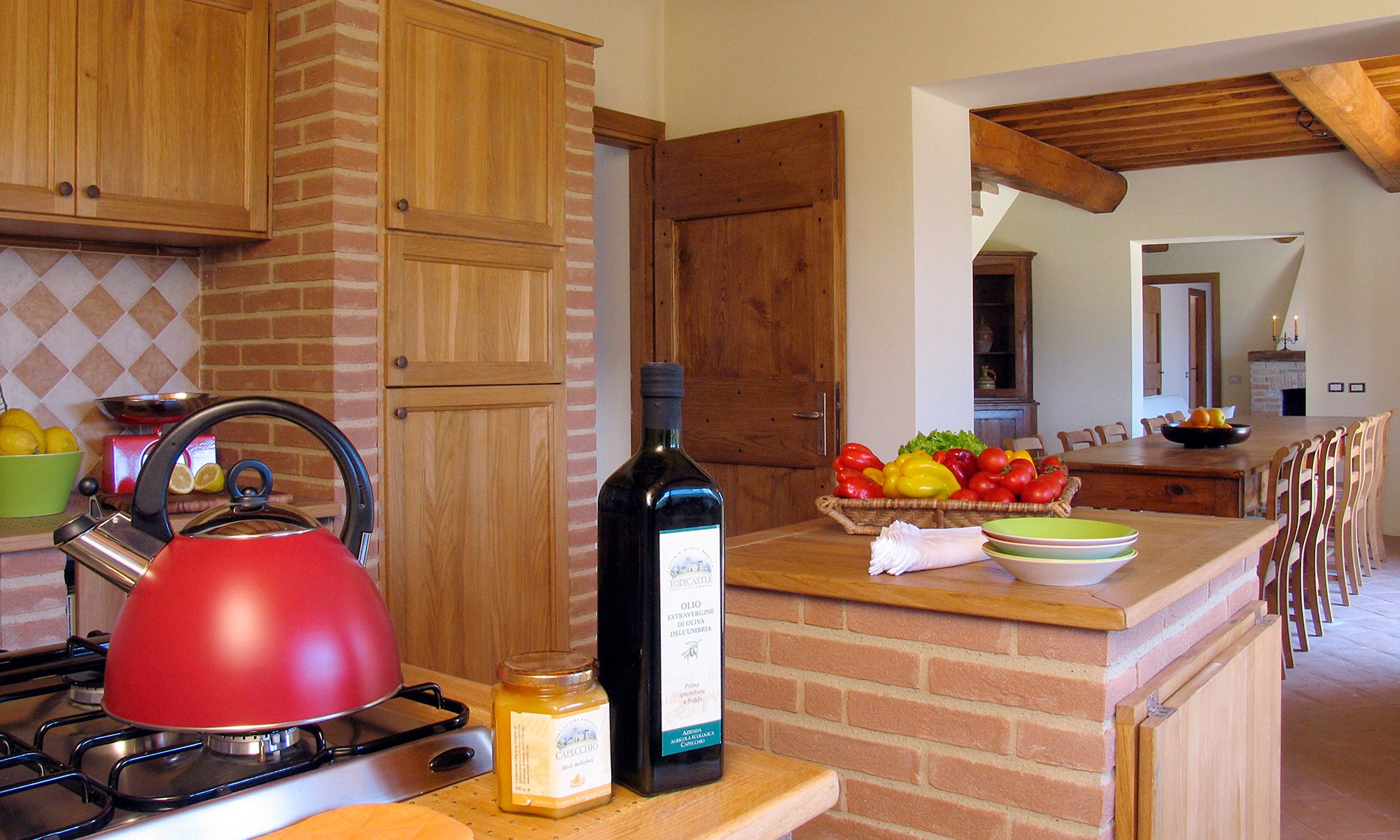 True Umbria Villa Cipresso Kitchen 01 True Umbria Villa Cipresso Kitchen 01